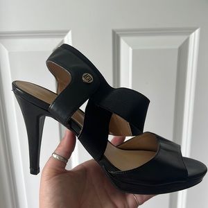 Liz Claiborne black heels. Size 9